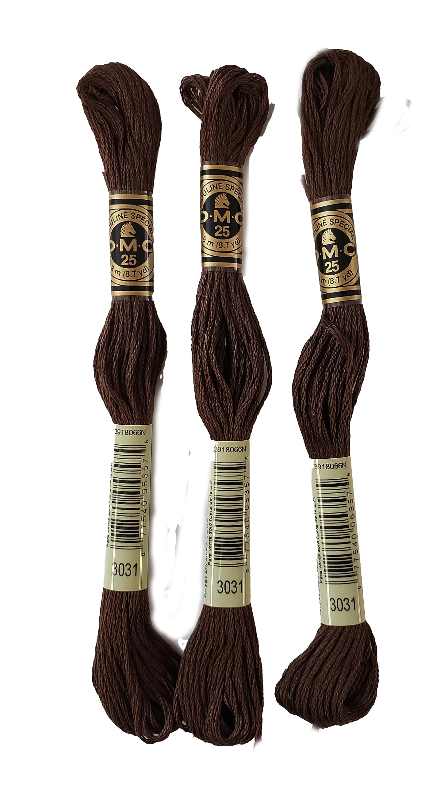 Amazon.com: DMC 6-Strand Embroidery Cotton 8.7yd - Very Dark Mocha